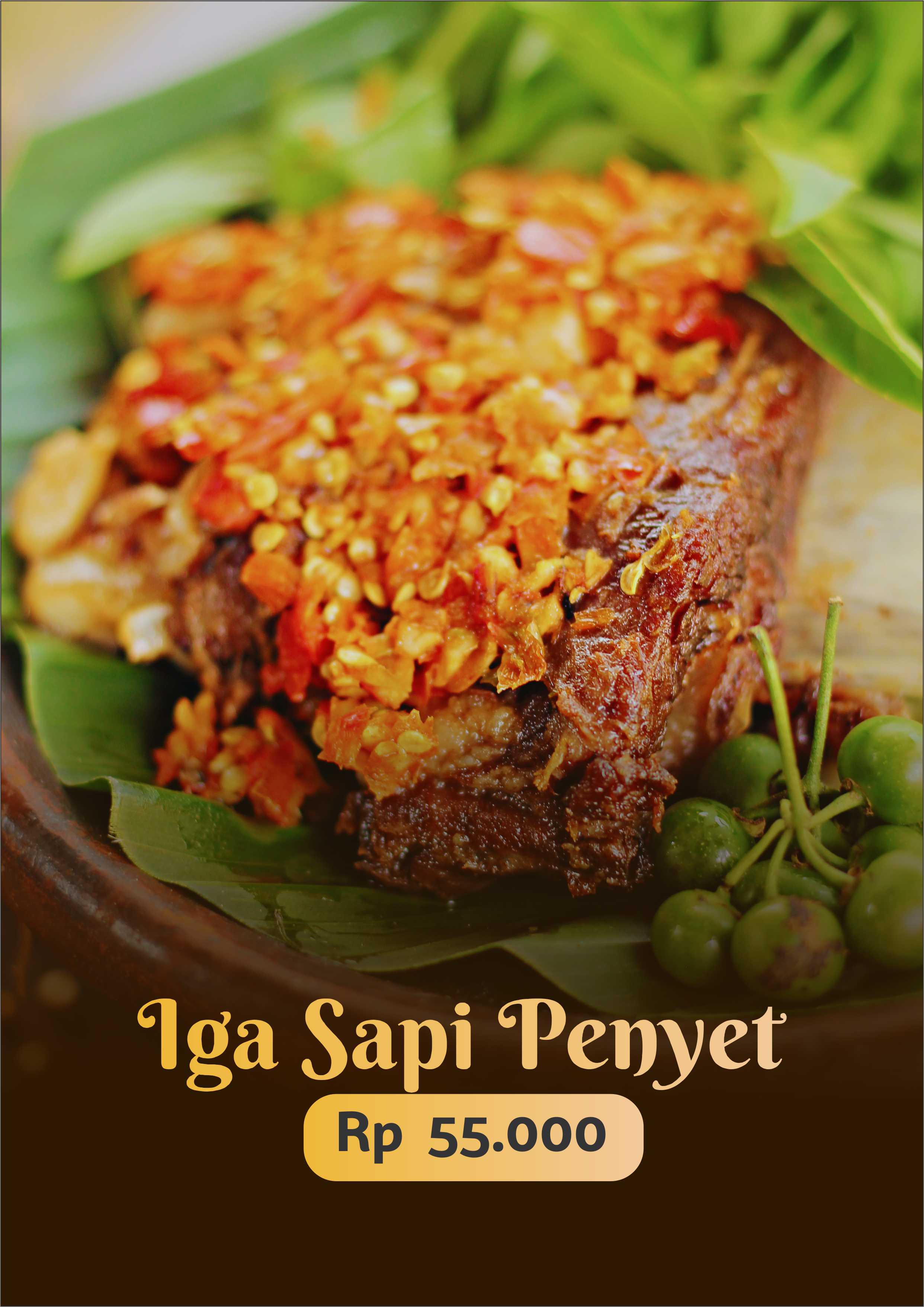 Iga Sapi Penyet
