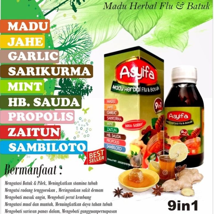 Madu Herbal Flu dan Batuk